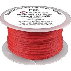 Maurerschnur L.50m D.1mm 15kg PE rot | 12 Stück