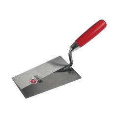 Tiroler Maurerkelle L.315mm B.125mm Holzheft,grader Hals gehärteter STA SCHWAN | 10 Stück