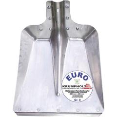 Hallenser Randschaufel FAVORIT Gr.7 340x325mm Aluminiumblech KRUMPHOLZ | 10 Stück