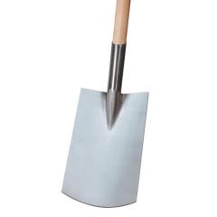 Rohrdüllspaten Gärtner Form Blattmaß 290x180mm Gr.2 m.T-Stiel 850mm 1830g IDEAL | 5 Stück