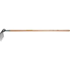 Kartoffelhacke Zinken-L.190 mm,4 Zinken geschmiedet,m.Stiel