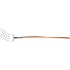 Dunggabel ABT Stand.Zinken-L.310mm 4 Zinken geschmiedet,m.Stiel