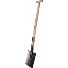 Rodespaten Blattmaß 285x180mm Gr.2 m.T-Stiel Stiel-L.950mm 2800g KRUMPHOLZ | 5 Stück