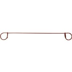 Betonbindedraht D.1,0mm L.140mm einfach,verkupfert | 1000 Stück