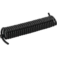 Ersatzschläuche f.Hochdrucksprühgerät m.2 Überwurfmuttern L.2,5m schwarz MESTO