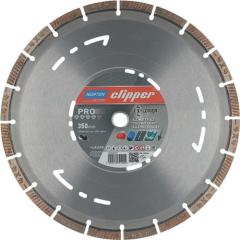 Diamanttrennscheibe 4x4 Explorer D.350mm Bohr.20mm 3,2mm 12mm NORTON CLIPPER