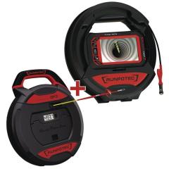 Rohrkamera RC 3 Kabel-L.15+30m Kamerakopf-D.13mm RUNPOTEC