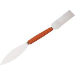 Stukkateureisen B.16mm rostfr.VA,Ku.-Griff rostfr.VA rot HAROMAC | 30 Stück