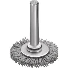 Rundbürste D.30mm Schaft 6mm SiC Schleifborsten K.320 6mm 20000min-¹ LESSMANN