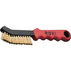 Drahtbürste ROKI® L.225mm 0,25mm MS 2-reihig LESSMANN
