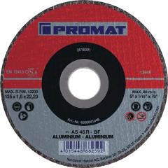Trennscheibe ALU D125x1mm ger.Alu.Bohr.22,23mm PROMAT | 25 Stück