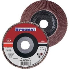 Fächerscheibe D.115mm K.80 kon.Stahl/Holz NK PROMAT | 10 Stück
