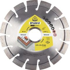 Diamanttrennscheibe DT 600 U Supra D.125mm Bohr.22,23mm Seg.-H.9mm Seg.-S.2,4mm