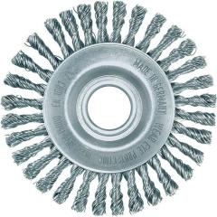 Rundbürste D.115mm Bohr.Drahtstärke 0,5mm STA 6mm 15000min-¹ LESSMANN