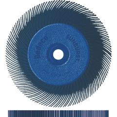 Radialbürste Sunburst Ø152xB152x25,4mm 400 Form DISC RA Alox/Korund TYROLIT