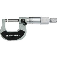 Bügelmessschraube DIN 863/1 25-50mm Spindel-D.6,5mm PROMAT