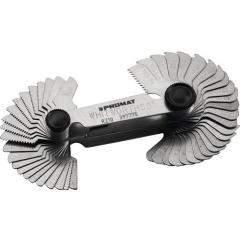 Gewindeschablone M/G 60Grad/BSW 55Grad Bl. 52 St. PROMAT