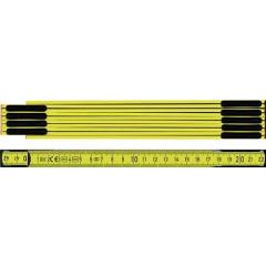 Gliedermaßstab L.2m mm/cm EG III HO gelb BMI