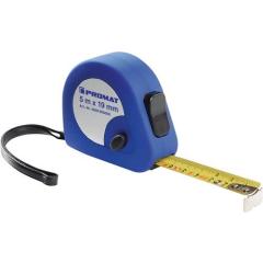 Taschenrollbandmaß L.5m B.19mm mm/cm EG II Ku.Automatic PROMAT