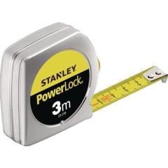 Taschenrollbandmaß PowerLock® L.3m B.12,7mm mm/cm EG II Metall Automatic SB