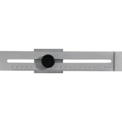 Streichmaß 250mm m.flachem Schieber INOX PROMAT