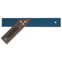 Präzisionsgehrungsmaß Schenkel-L.300mm m.Hohlkehle Palisanderholz ECE