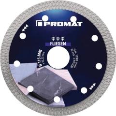Diamanttrennscheibe FLIESEN PRO X D.115mm Bohr.22,23mm