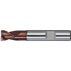 Bohrnutenfräser DIN 6527K TypN D.8mm VHM TiAlN HB Z.2 kurz PROMAT