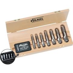Handgewindebohrersatz HexTap G1/8-1 Zoll HSSG ISO2 (6H) VÖLKEL
