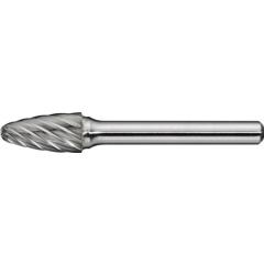 Frässtift RBF INOX D.6mm Kopf-L.18mm Schaft-D.6mm HM Verz.Normal,fein PROMAT