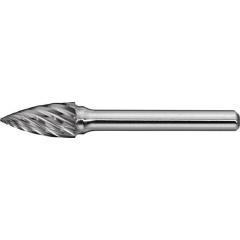 Frässtift SPG INOX D.6mm Kopf-L.16mm Schaft-D.6mm HM Verz.Normal,fein PROMAT
