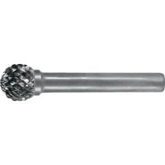 Frässtift KUD D.10mm Kopf-L.9mm Schaft-D.6mm HM Verz.Kreuz PROMAT