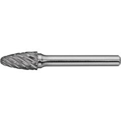 Frässtift RBF Special Steel D.8mm Kopf-L.18mm Schaft-D.6mm HM Verz.Kreuz PROMAT