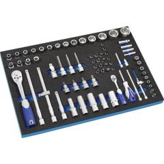 Werkzeugmodul 71-tlg.3/3-Modul Steckschlü.PROMAT