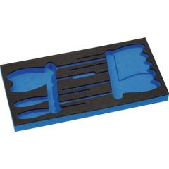 Werkzeugmodul Leereinlage 1/3-Modul 4000 871 238,9-tlg.TECWERK