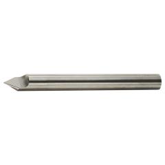Gravierstichel Pro D D.10mm VHM Gesamt-L.75mm WERNER WILKE