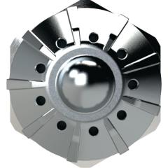 Runddüse AG Zink-Druckguss L.46mm AD 17mm RIEGLER