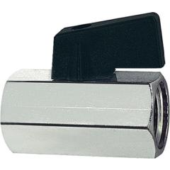 Mini-Kugelhahn 13,16mm G 1/4 Zoll IG/IG RIEGLER | 10 Stück