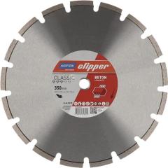 Diamanttrennscheibe Classic Beton D.350mm Bohr.25,4mm 2,8mm 10mm NORTON