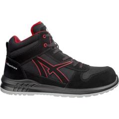 Sicherheitsstiefel CLIFTON MID Gr.41 schwarz/rot S3 SRC EN ISO 20345:2011