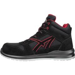 Sicherheitsstiefel CLIFTON MID Gr.43 schwarz/rot S3 SRC EN ISO 20345:2011