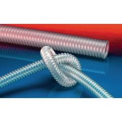 Förderschl.AIRDUC® PUR-INOX 351 FOOD-AS ID 50-51mm AD 58mm L.10m Wandst.4mm Rl. | 10 Stück
