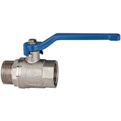 Messingkugelhahn VALVE LINE 59,61mm G 2 Zoll innen/außen DN 45mm RIEGLER