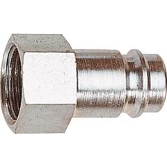 Stecknippel STA gehärtet/vern.Stecker DN 10 IG G 1/4 Zoll RIEGLER | 10 Stück