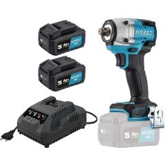 Akku-Schlagschrauber 9512-600/4 18V 5Ah 12,5mm (1/2Zoll) 4-kt.406 Nm HAZET