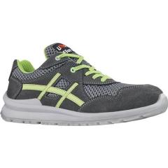 Sicherheitsschuh Nico Gr.40 grau/grün Leder/Mesh S1P SRC EN20345 U-Power