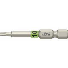 Bit 867 TORX® HF 1/4 Zoll TX 10 | Länge 50 mm | m.Farbleitsystem WERA