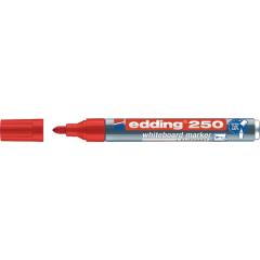 Whiteboardmarker 250 rot Strich-B.1,5-3mm Rundspitze EDDING | 10 Stück