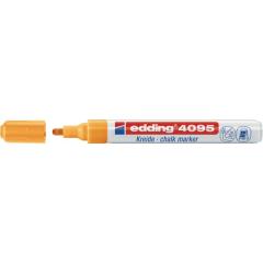 Kreidemarker 4095 neonorange Strich-B.2-3mm Rundspitze EDDING | 10 Stück