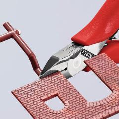 Elektronik-Seitenschneider L.115mm Form 2 Facette nein Ku.-Überzug